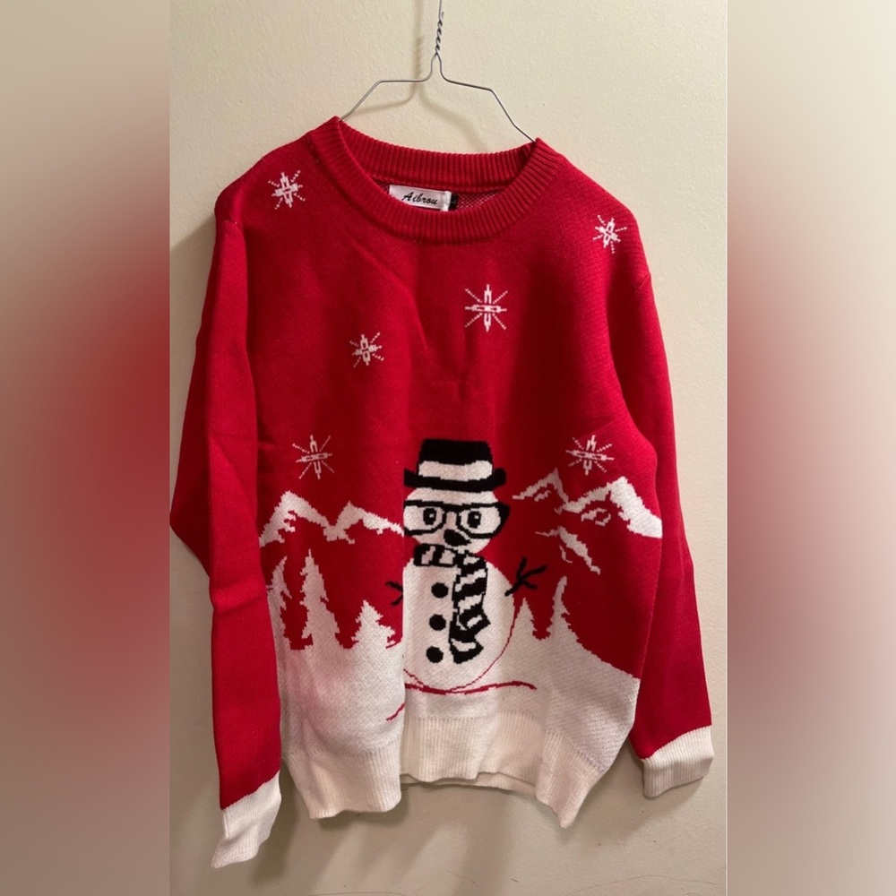 Snowman ugly sweater
